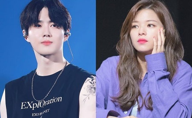 Suho & Jeongyeon
